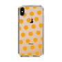 Slim Protection Case［ Original - Favorite Color Polka Dots - Orange ］