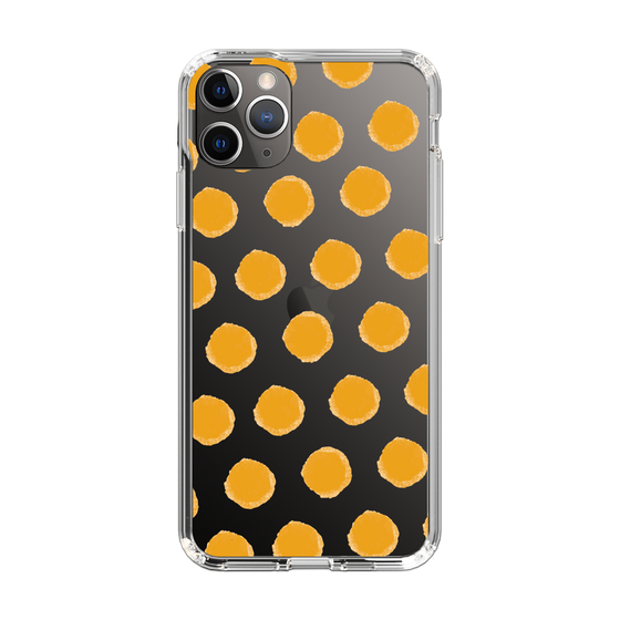 Slim Protection Case［ Original - Favorite Color Polka Dots - Orange ］