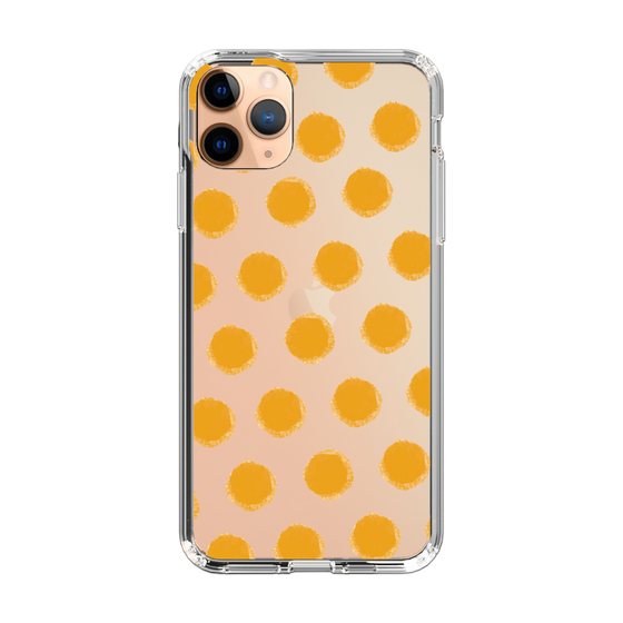 Slim Protection Case［ Original - Favorite Color Polka Dots - Orange ］