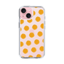 Slim Protection Case［ Original - Favorite Color Polka Dots - Orange ］
