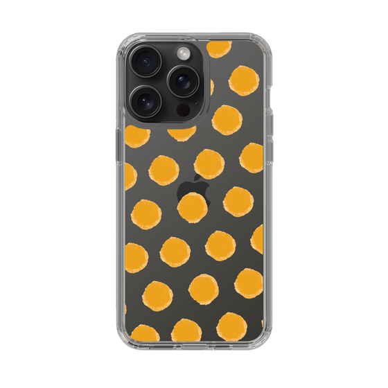 Slim Protection Case［ Original - Favorite Color Polka Dots - Orange ］