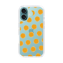 Slim Protection Case［ Original - Favorite Color Polka Dots - Orange ］