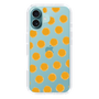 Slim Protection Case［ Original - Favorite Color Polka Dots - Orange ］
