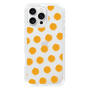 Slim Protection Case［ Original - Favorite Color Polka Dots - Orange ］