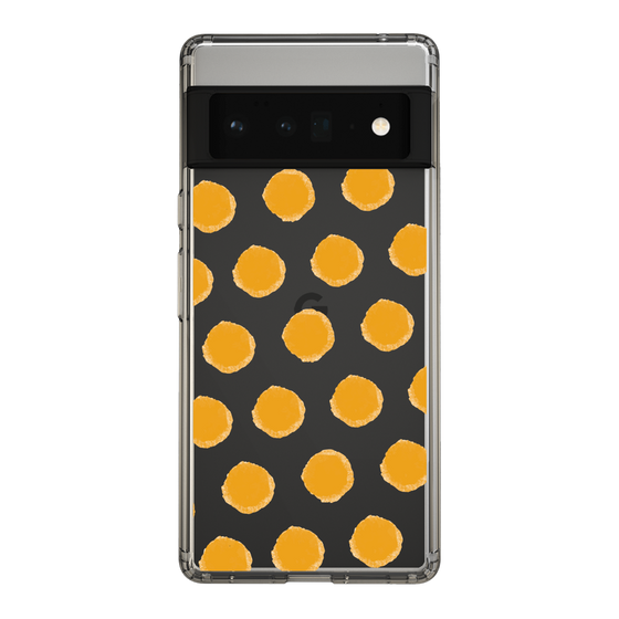 Slim Protection Case［ Original - Favorite Color Polka Dots - Orange ］