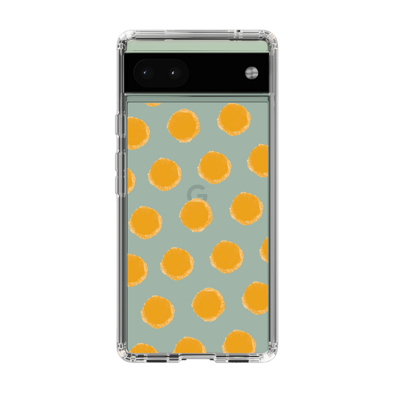 Slim Protection Case［ Original - Favorite Color Polka Dots - Orange ］