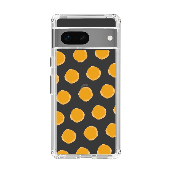Slim Protection Case［ Original - Favorite Color Polka Dots - Orange ］