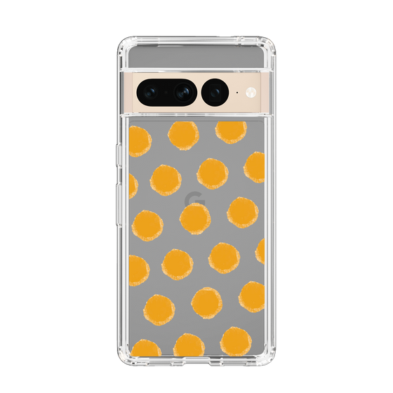Slim Protection Case［ Original - Favorite Color Polka Dots - Orange ］