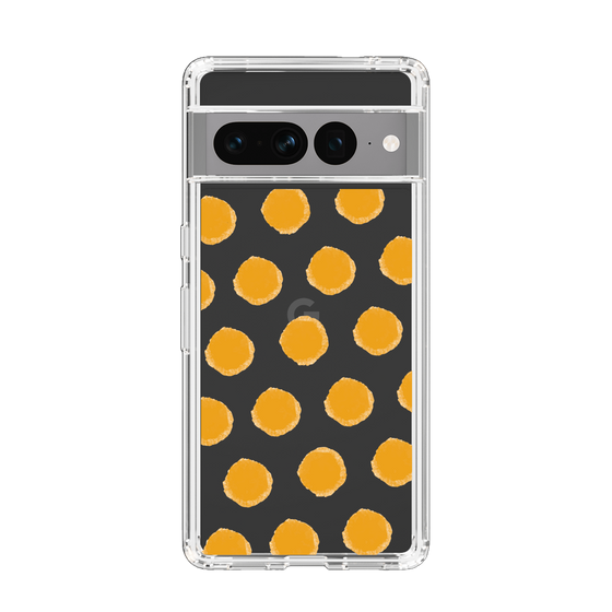 Slim Protection Case［ Original - Favorite Color Polka Dots - Orange ］