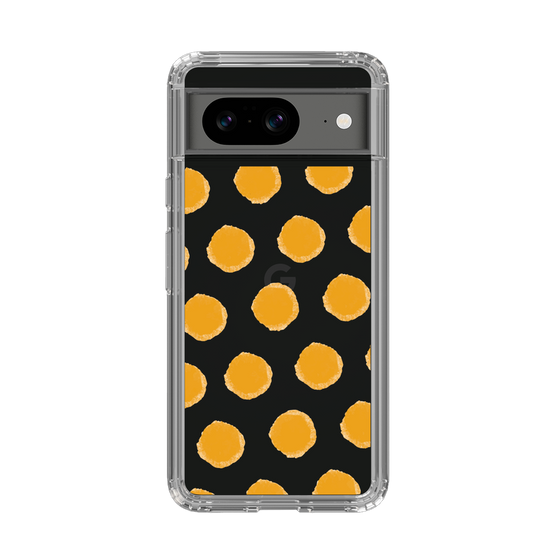 Slim Protection Case［ Original - Favorite Color Polka Dots - Orange ］