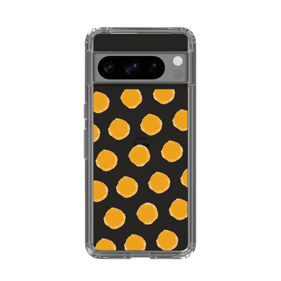 Slim Protection Case［ Original - Favorite Color Polka Dots - Orange ］