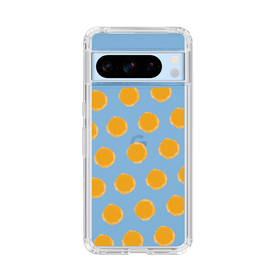 Slim Protection Case［ Original - Favorite Color Polka Dots - Orange ］