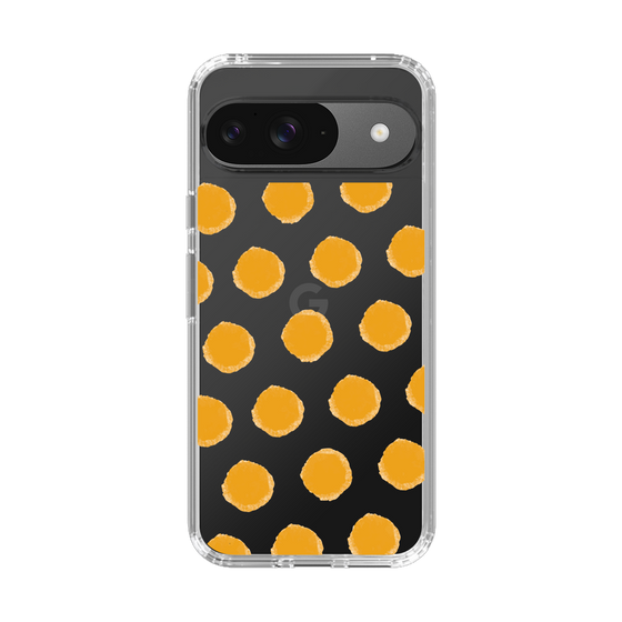 Slim Protection Case［ Original - Favorite Color Polka Dots - Orange ］