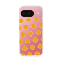 Slim Protection Case［ Original - Favorite Color Polka Dots - Orange ］