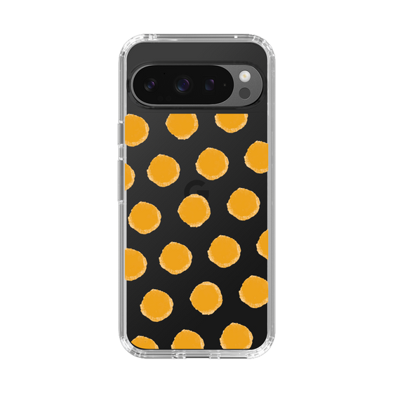 Slim Protection Case［ Original - Favorite Color Polka Dots - Orange ］