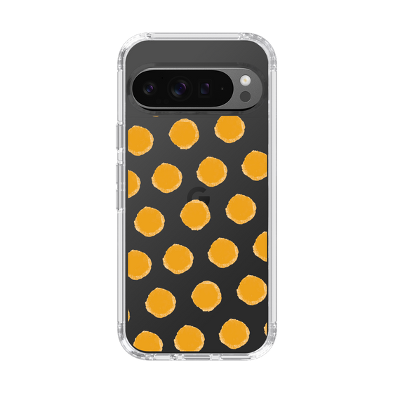 Slim Protection Case［ Original - Favorite Color Polka Dots - Orange ］