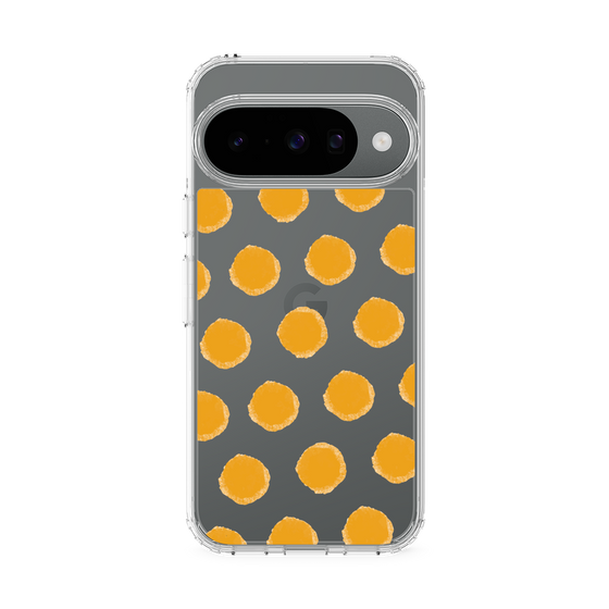 Slim Protection Case［ Original - Favorite Color Polka Dots - Orange ］