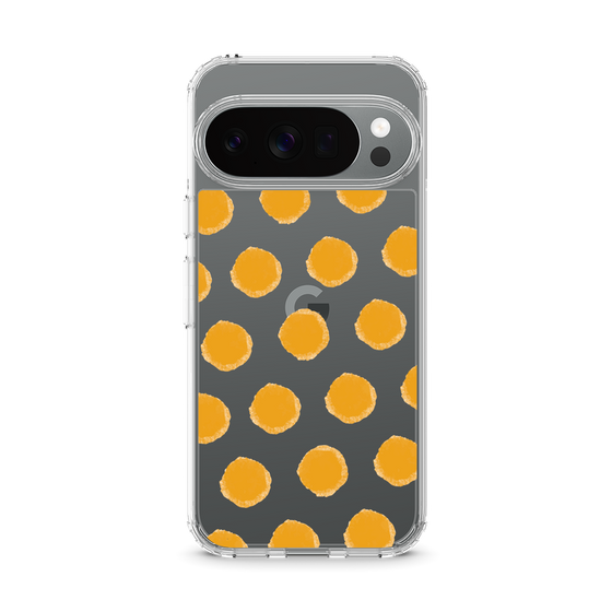 Slim Protection Case［ Original - Favorite Color Polka Dots - Orange ］