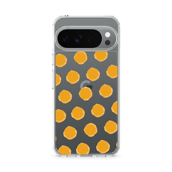 Slim Protection Case［ Original - Favorite Color Polka Dots - Orange ］