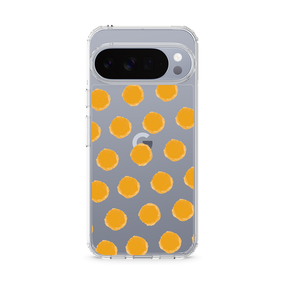 Slim Protection Case［ Original - Favorite Color Polka Dots - Orange ］