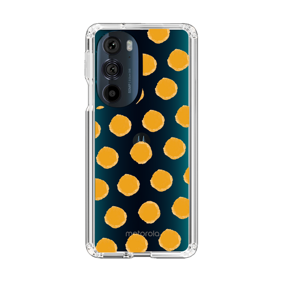 Slim Protection Case［ Original - Favorite Color Polka Dots - Orange ］