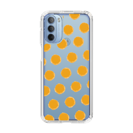 Slim Protection Case［ Original - Favorite Color Polka Dots - Orange ］