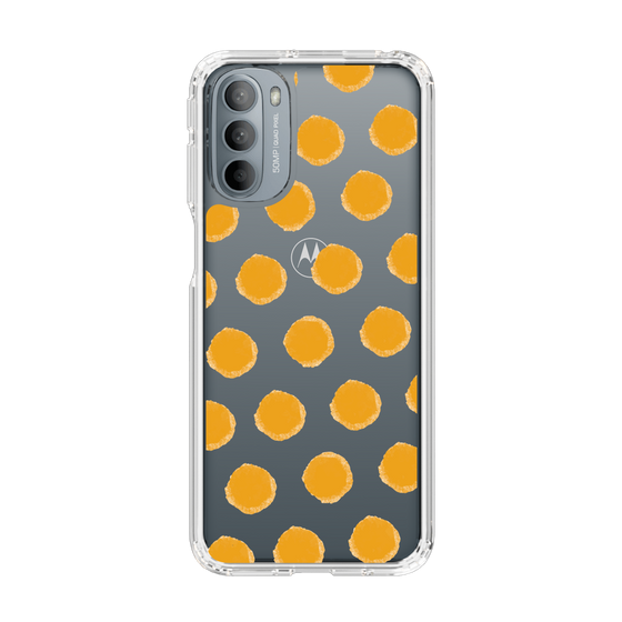 Slim Protection Case［ Original - Favorite Color Polka Dots - Orange ］