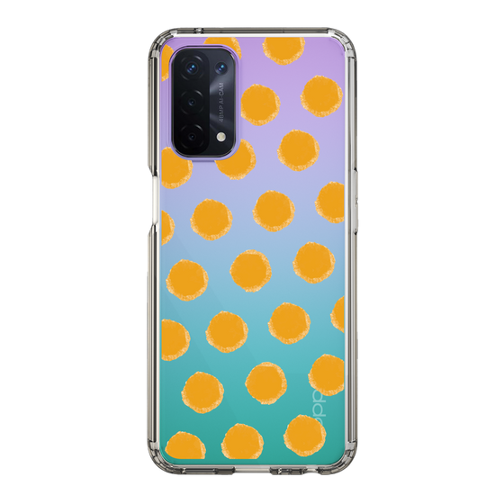 Slim Protection Case［ Original - Favorite Color Polka Dots - Orange ］