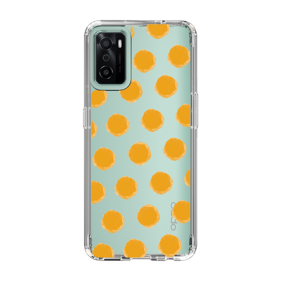 Slim Protection Case［ Original - Favorite Color Polka Dots - Orange ］