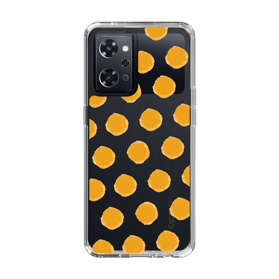 Slim Protection Case［ オリジナル - 推し色水玉 - Orange ］
