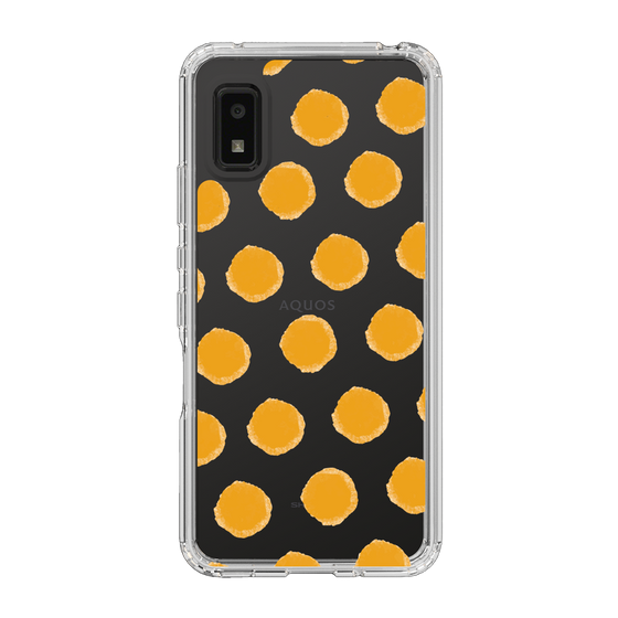 Slim Protection Case［ Original - Favorite Color Polka Dots - Orange ］