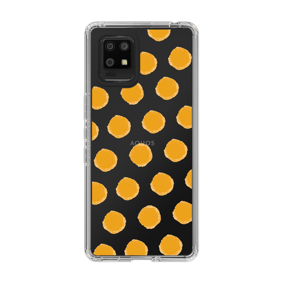 Slim Protection Case［ Original - Favorite Color Polka Dots - Orange ］