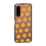 Slim Protection Case［ Original - Favorite Color Polka Dots - Orange ］