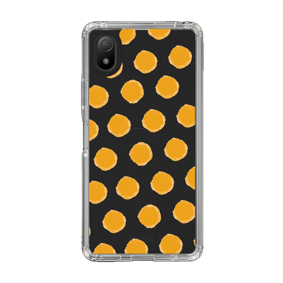 Slim Protection Case［ Original - Favorite Color Polka Dots - Orange ］