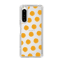 Slim Protection Case［ Original - Favorite Color Polka Dots - Orange ］