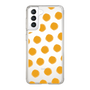 Slim Protection Case［ Original - Favorite Color Polka Dots - Orange ］