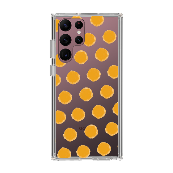 Slim Protection Case［ Original - Favorite Color Polka Dots - Orange ］