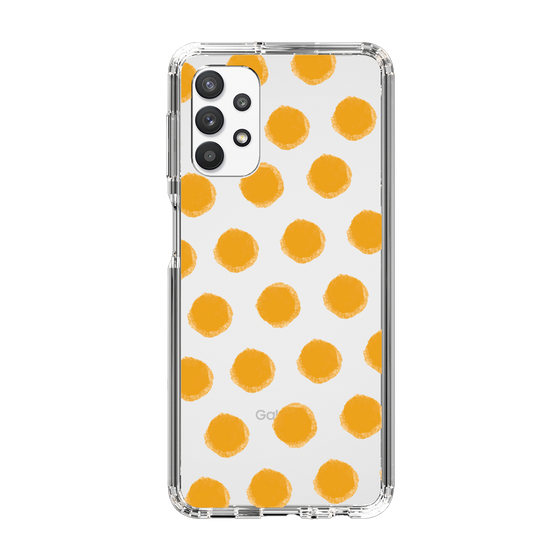 Slim Protection Case［ Original - Favorite Color Polka Dots - Orange ］