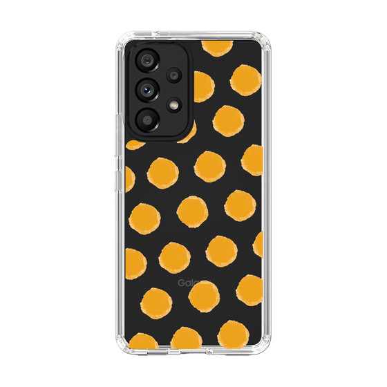 Slim Protection Case［ Original - Favorite Color Polka Dots - Orange ］