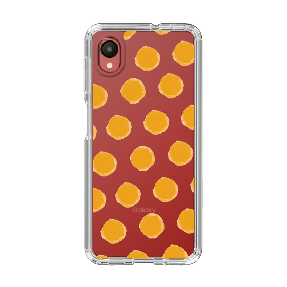 Slim Protection Case［ Original - Favorite Color Polka Dots - Orange ］