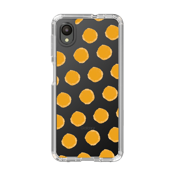 Slim Protection Case［ Original - Favorite Color Polka Dots - Orange ］