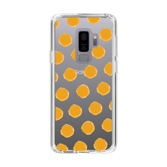 Slim Protection Case［ Original - Favorite Color Polka Dots - Orange ］