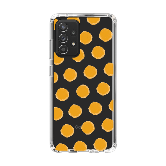 Slim Protection Case［ Original - Favorite Color Polka Dots - Orange ］