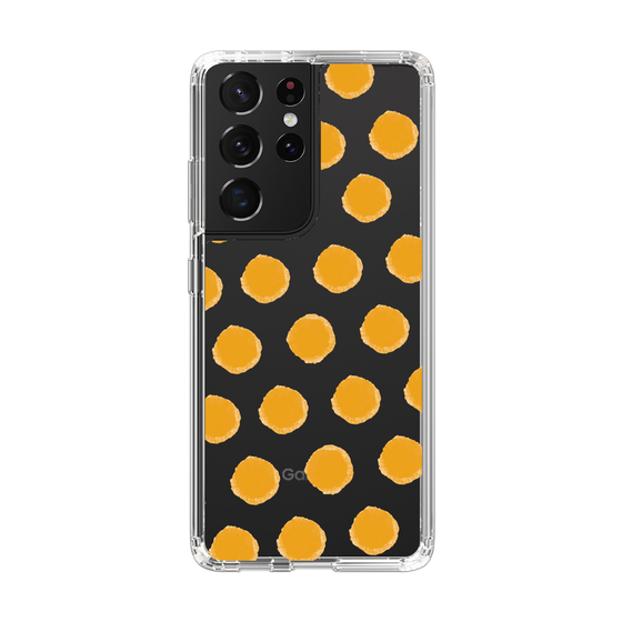 Slim Protection Case［ Original - Favorite Color Polka Dots - Orange ］