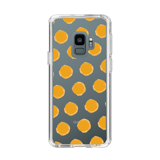 Slim Protection Case［ Original - Favorite Color Polka Dots - Orange ］