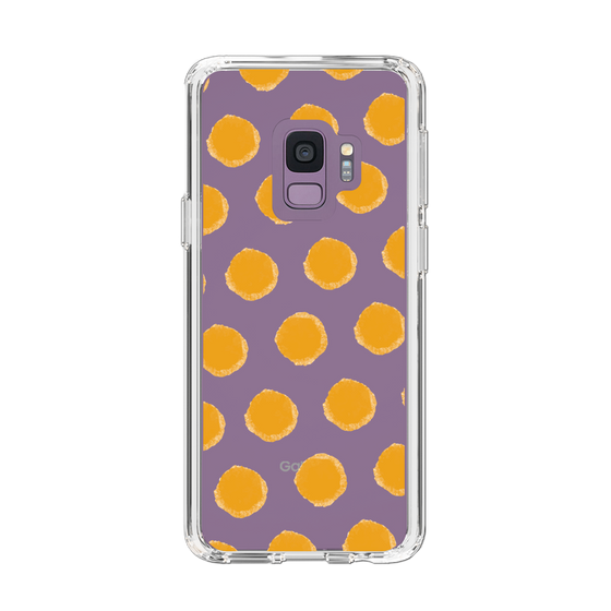 Slim Protection Case［ Original - Favorite Color Polka Dots - Orange ］