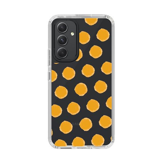 Slim Protection Case［ Original - Favorite Color Polka Dots - Orange ］