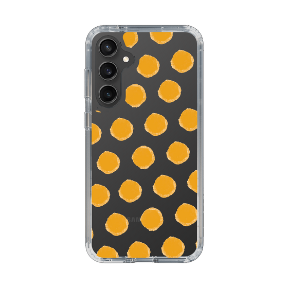 Slim Protection Case［ Original - Favorite Color Polka Dots - Orange ］