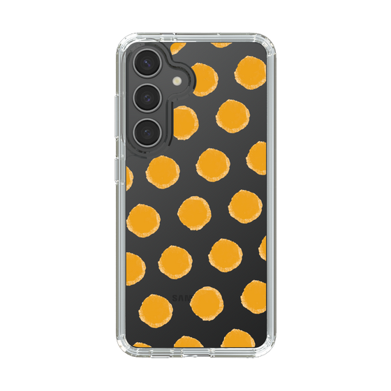 Slim Protection Case［ Original - Favorite Color Polka Dots - Orange ］