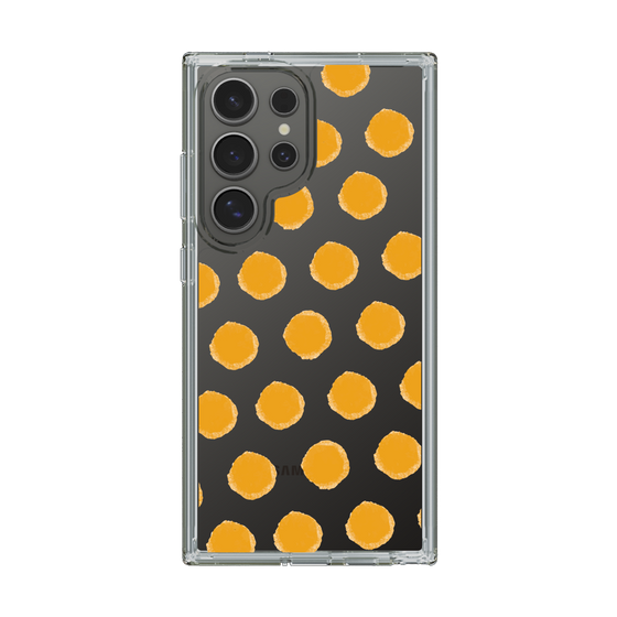 Slim Protection Case［ Original - Favorite Color Polka Dots - Orange ］
